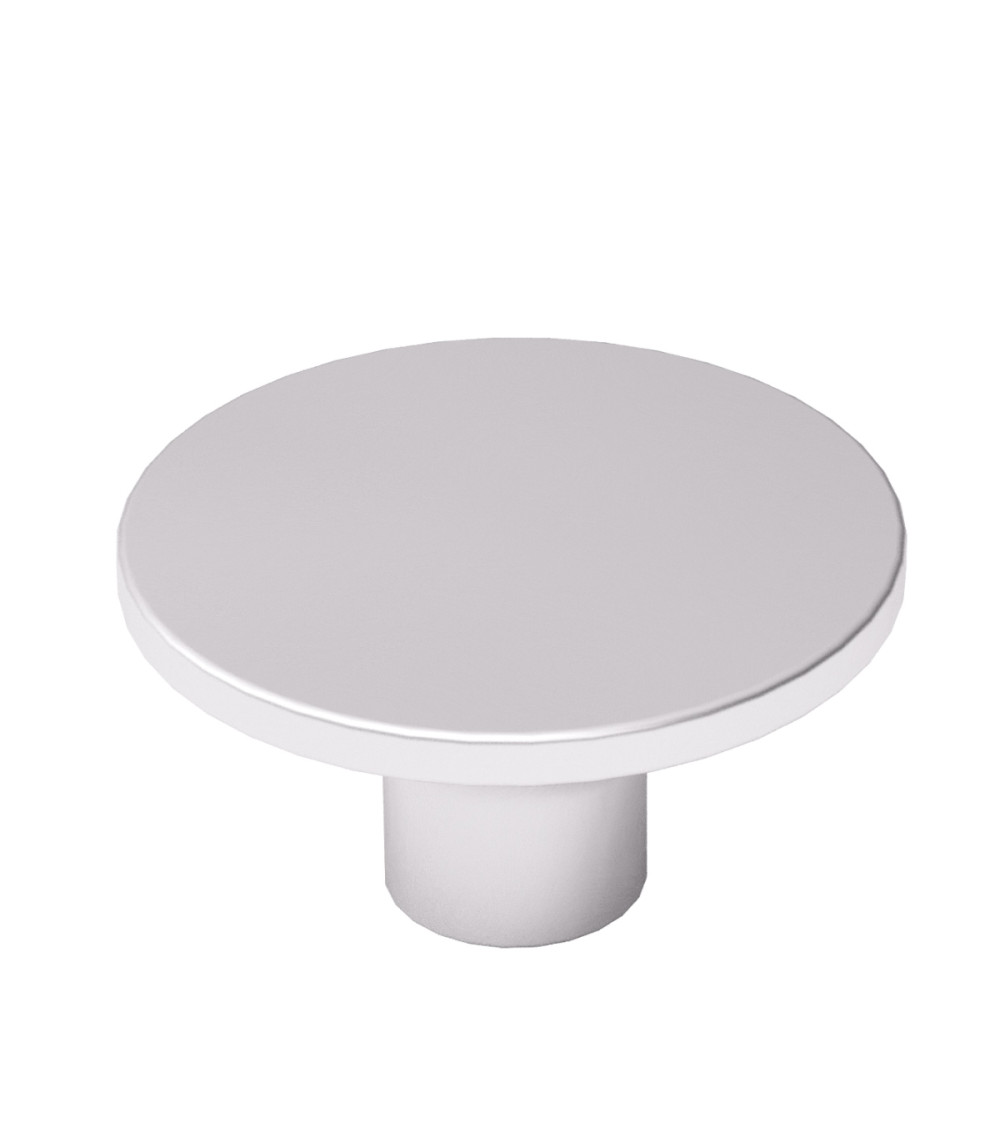 Bouton de meuble chrome satiné ASTRO poignée design
