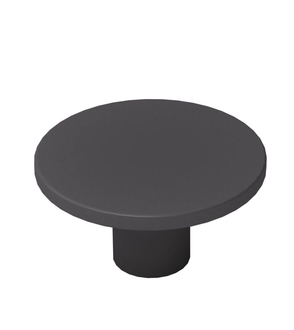 Bouton de meuble noir ASTRO poignée design