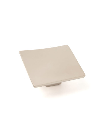 Bouton de meuble nickel satiné BLUES poignée design