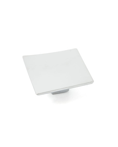 Bouton de meuble chrome satiné BLUES poignée design