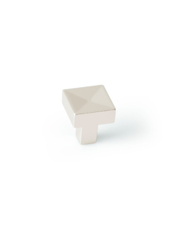 Bouton de meuble nickel satiné REGGAE poignée design