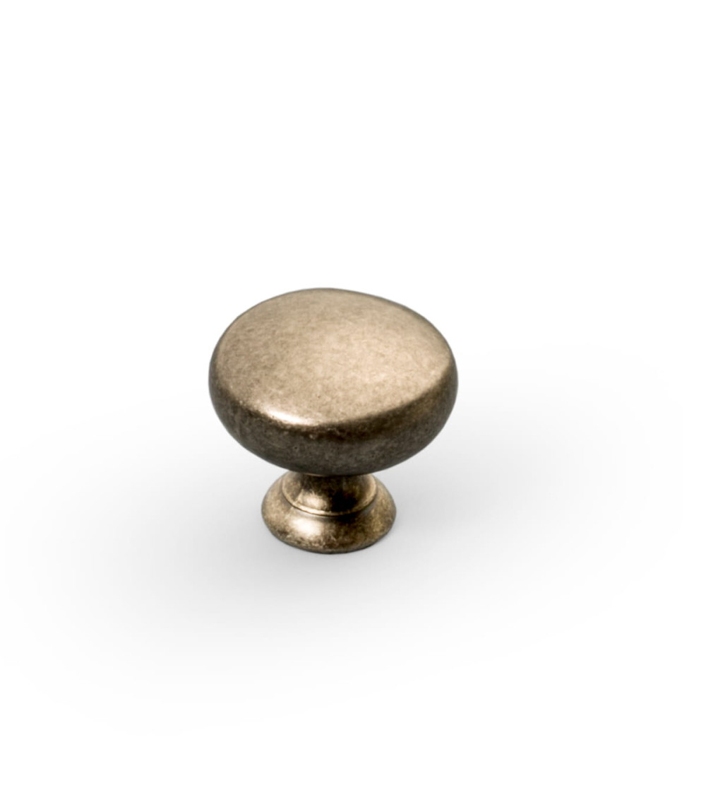 Bouton de meuble vieil argent TORONTO poignée design