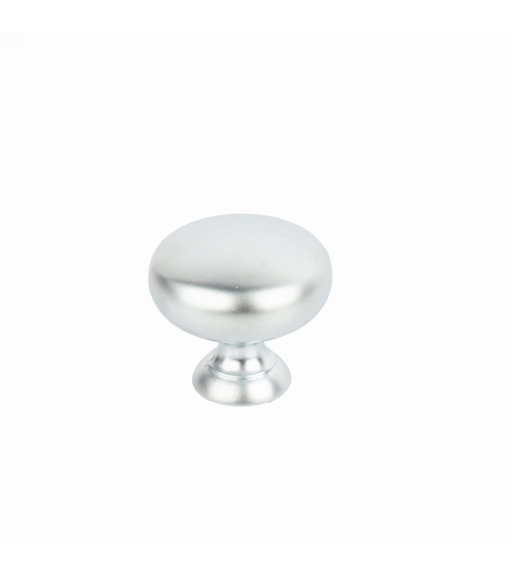 Bouton de meuble chrome satiné TORONTO poignée design
