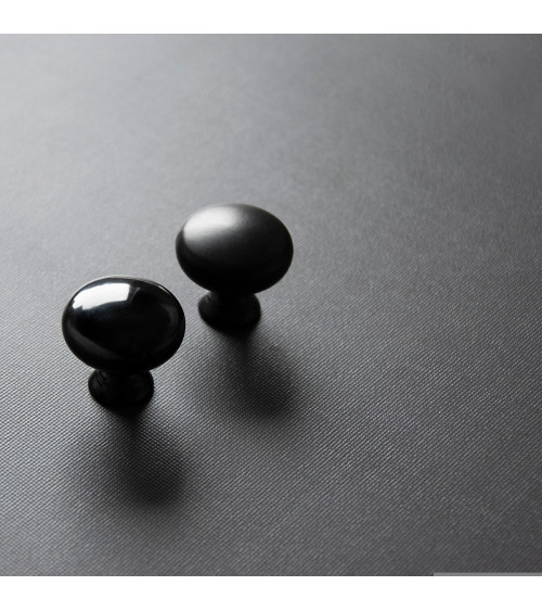 Bouton de meuble noir TORONTO poignée design