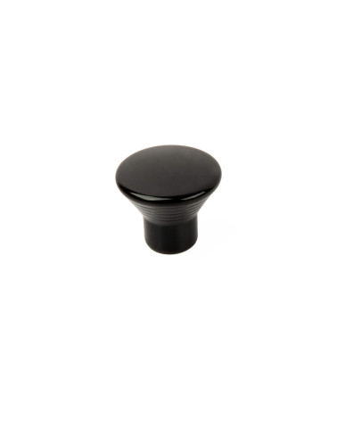 Bouton de meuble noir brillant SYDNEY poignée design