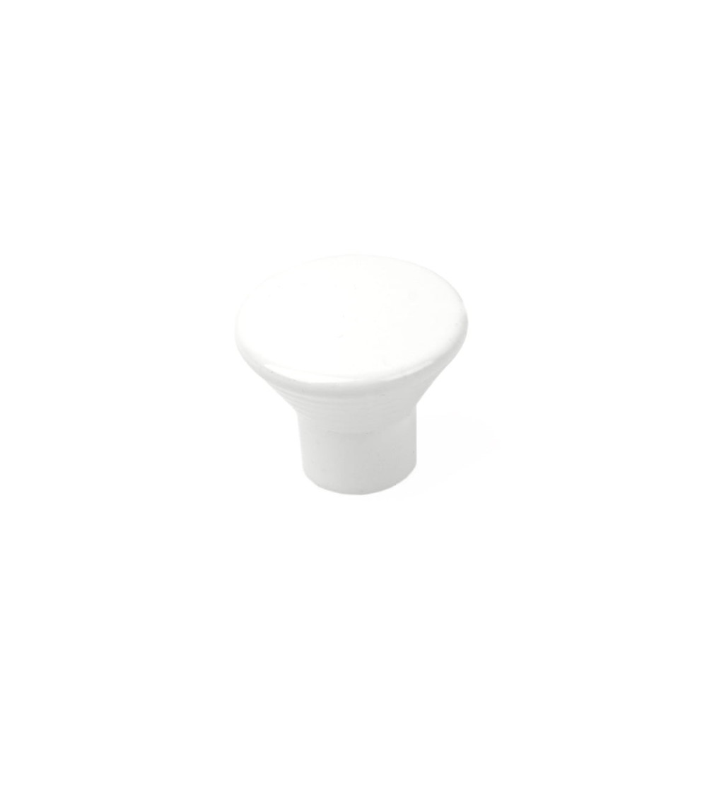 Bouton de meuble blanc SYDNEY poignée design
