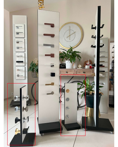 Petit panneau de Présentation de 8 Poignées pour Showroom