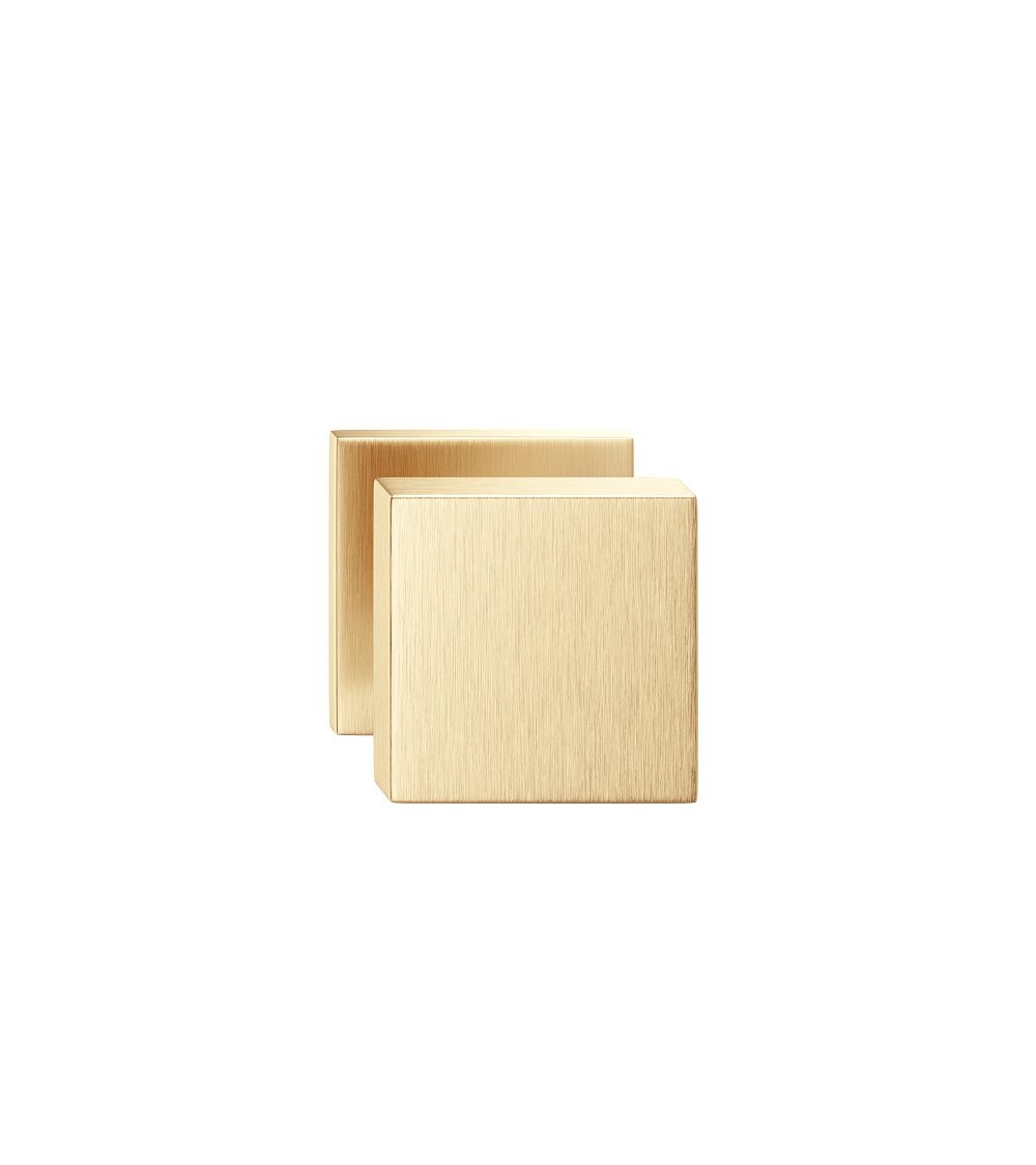 An original shape and finish for this futuristic door knob