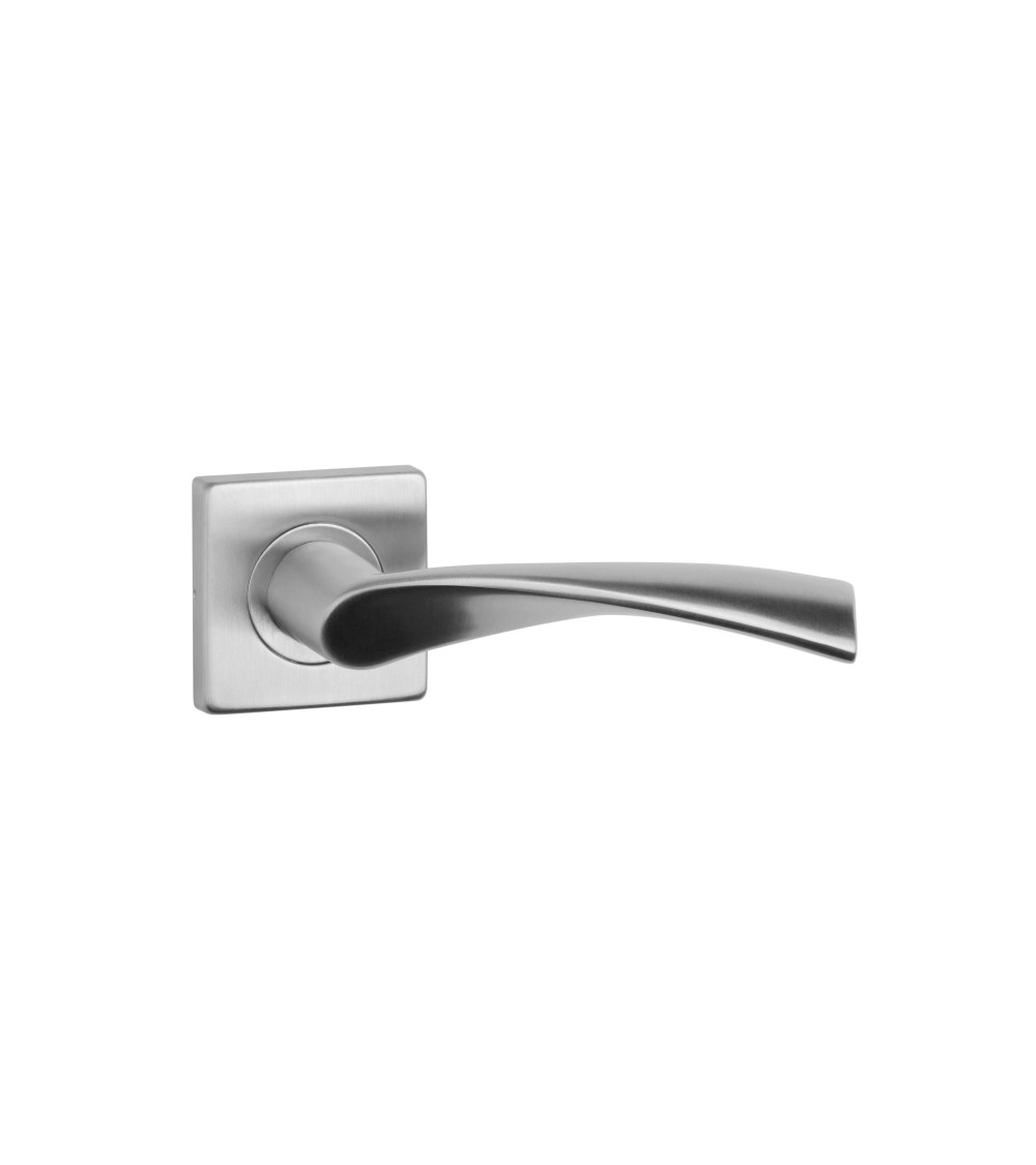 stainless steel door handle with a true design