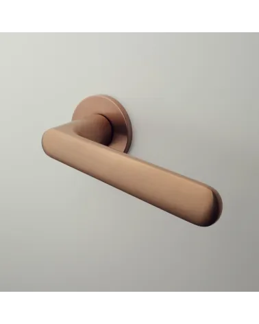 Poignée de porte Classique ARIA poignée design couleur 1 montée sur une porte
