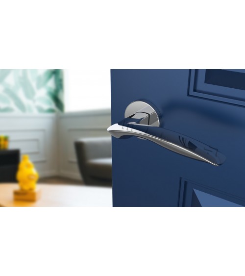 Poignée de porte en zamak ROBINE quincaillerie design