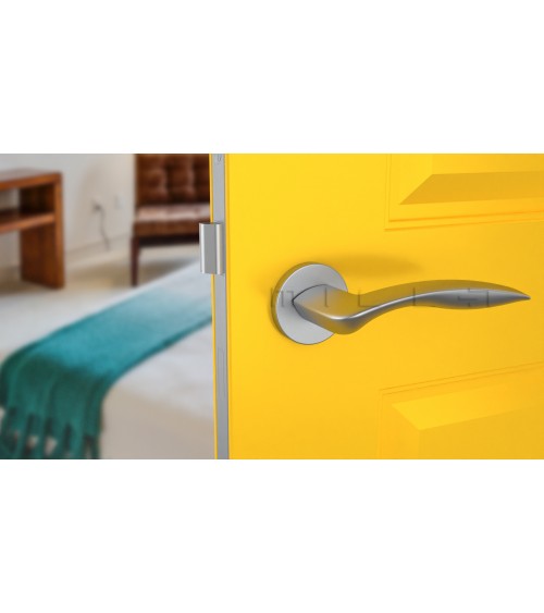 Poignée de porte en zamak ROBINE quincaillerie design couleur 3