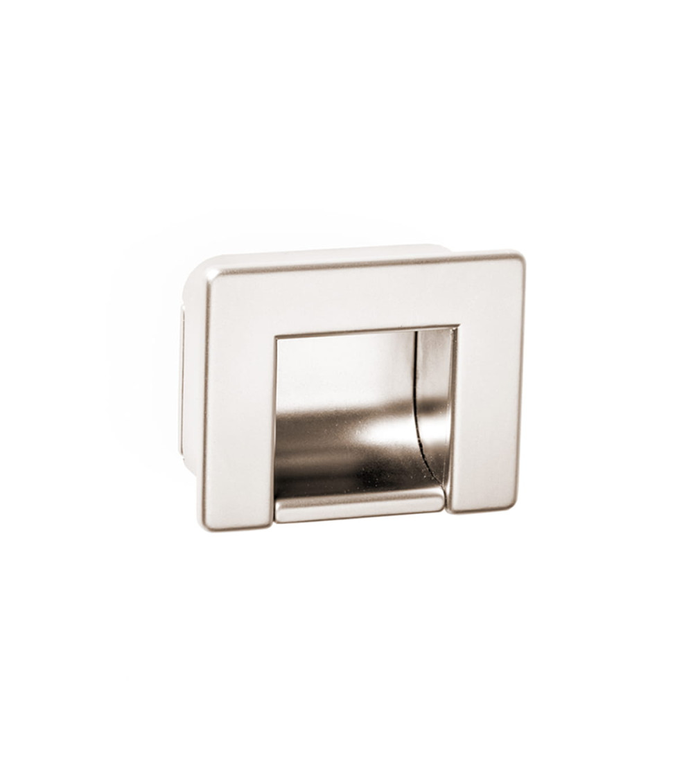 Poignée de meuble nickel satiné CELER poignée design petit modèle