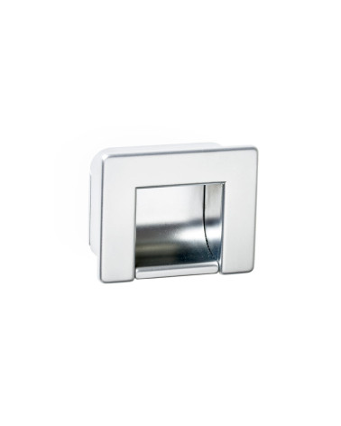 Poignée de meuble chrome satiné CELER poignée design petit modèle