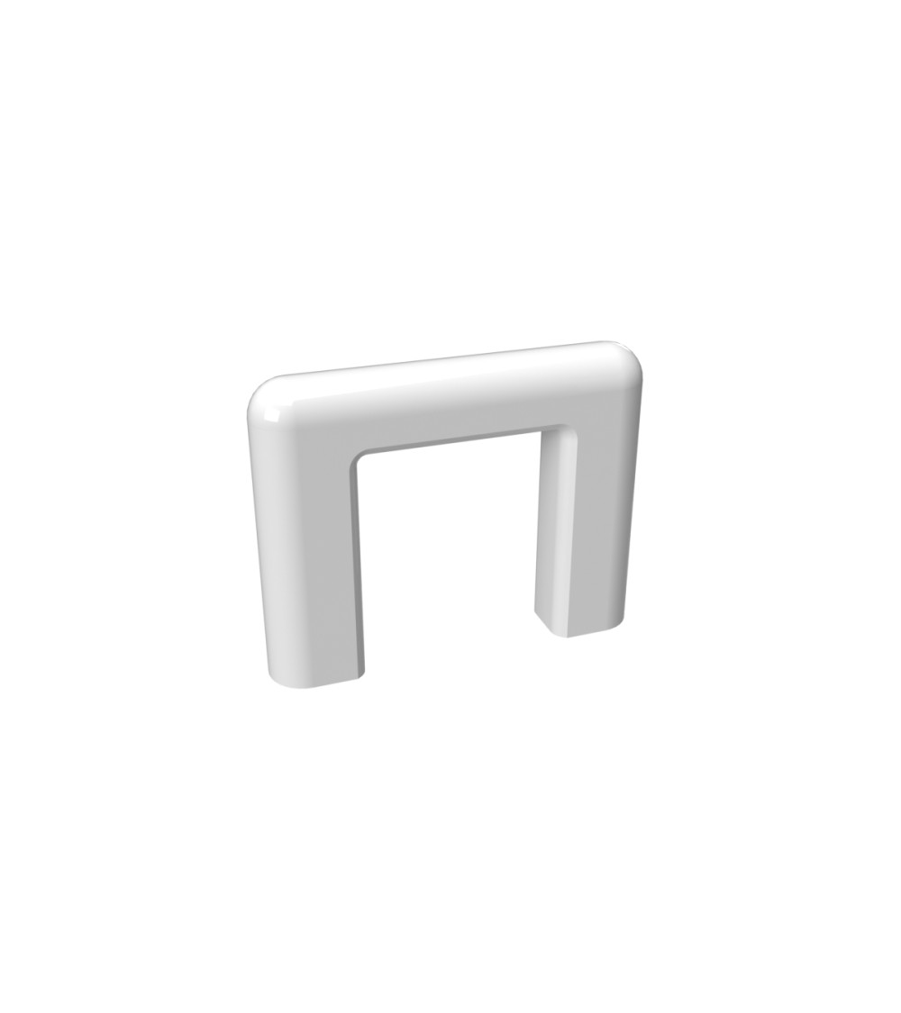 Poignée de meuble blanc brillant NOX poignée design