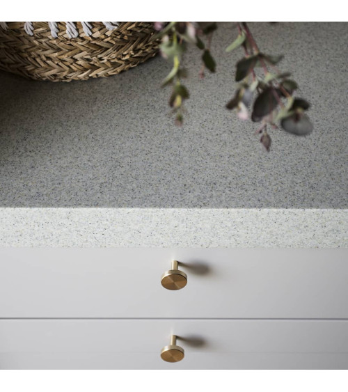Bouton de meuble chrome poli NENA M poignée design