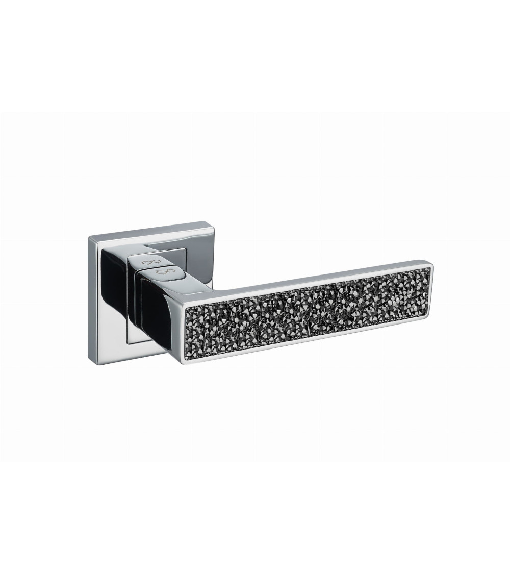 Poignée de porte zamak GLAMOUR quincaillerie design couleur 1