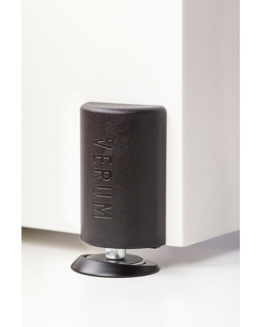 butée de porte noire Verum stoppino X sur une porte