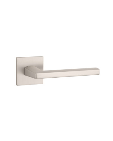 Poignée de porte nickel satiné PYROLA quincaillerie design