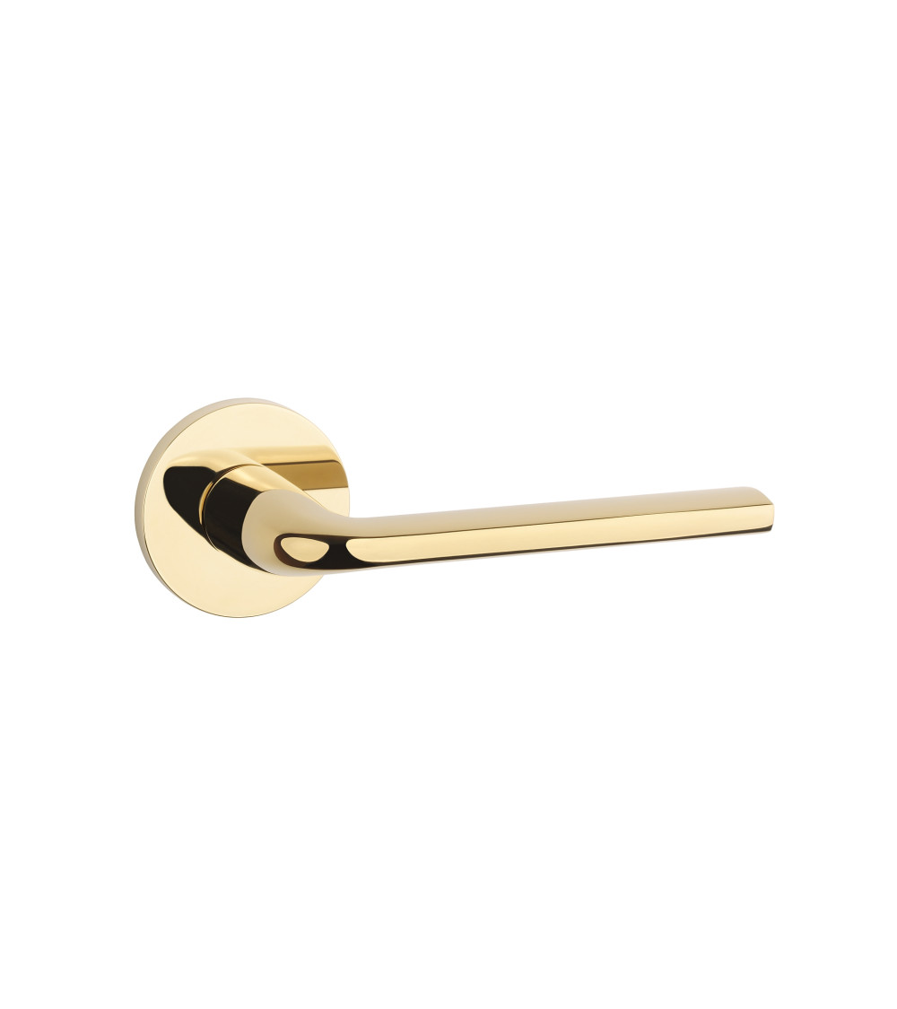 Poignée de porte or poli OLEANDRO quincaillerie design