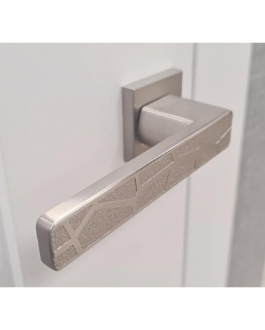 Poignée de porte en zamak Volare poignée design vue zoomée