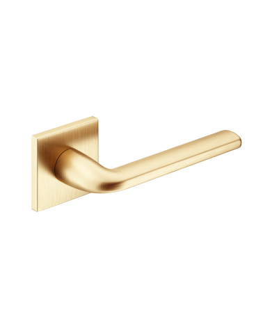 Poignée de porte sur plaque carrée Scandi slim quincaillerie design