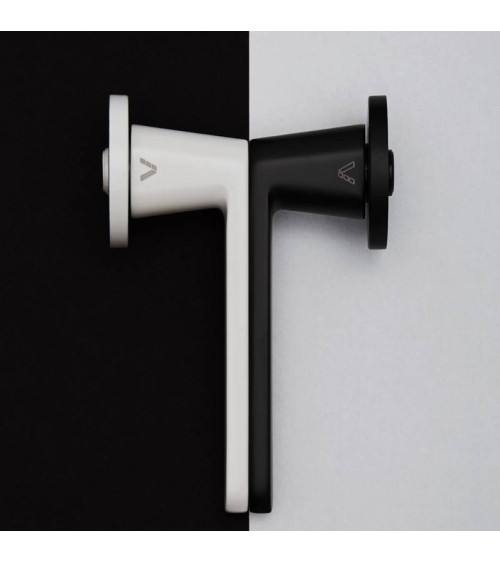 Poignée de porte zamak Nesh quincaillerie design