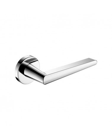 Poignée de porte zamak Arrow quincaillerie design vue de haut inclinée