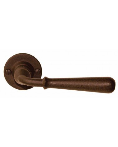 Poignée de porte couleur noire HINON ronde -  poignée design