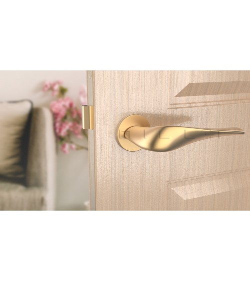 Poignée de porte zamak PETUNIA poignée design