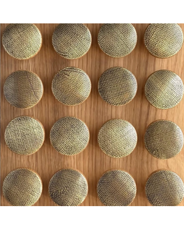 Poignée de meuble en bois laitonné