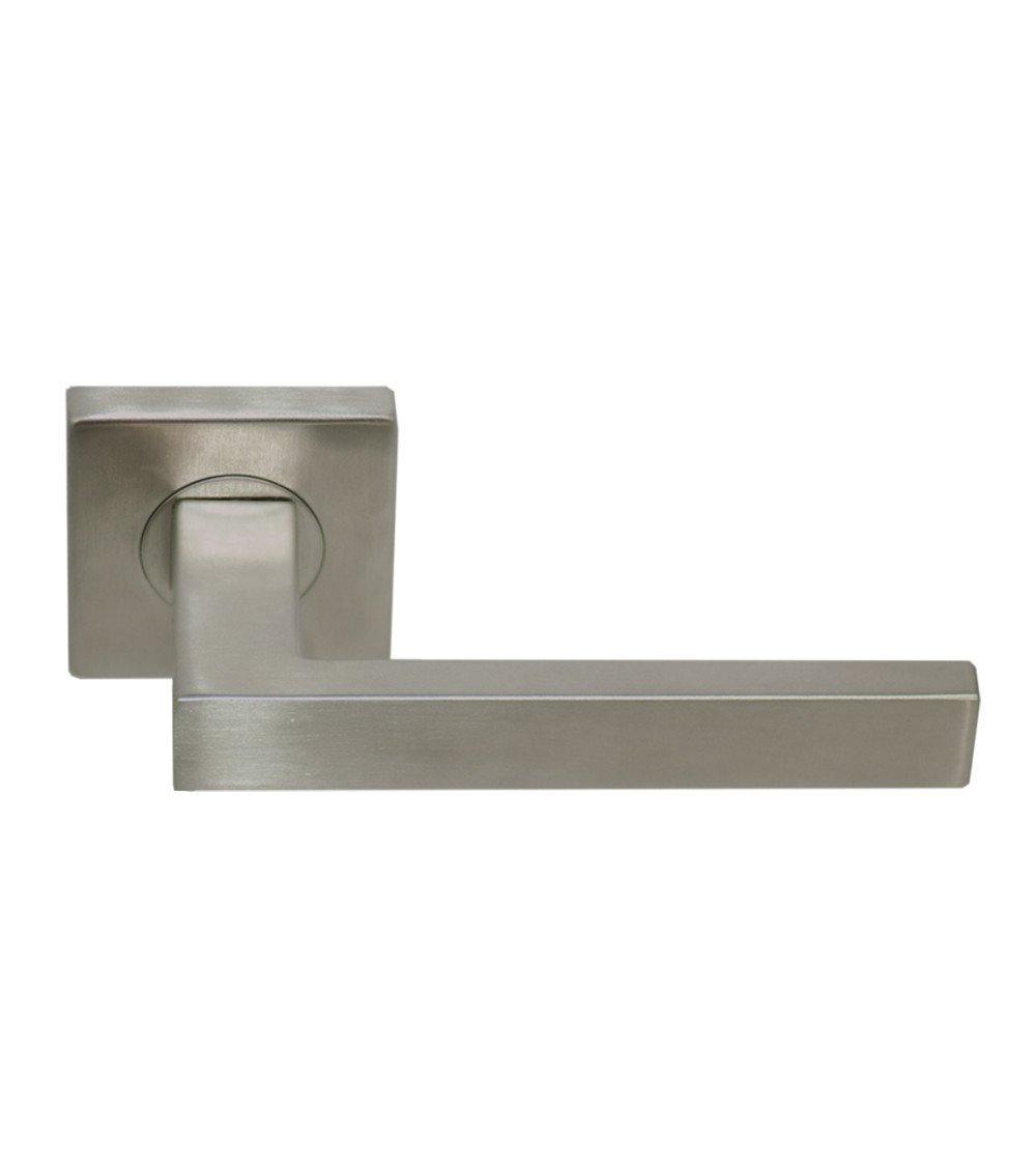 Poignée de porte MAJESTEA couleur inox PVD, Grade 3 usage intensif