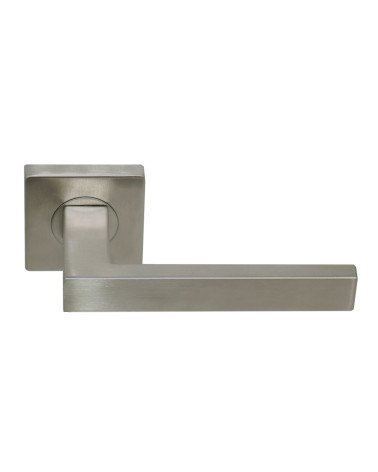 Poignée de porte MAJESTEA couleur inox PVD, Grade 3 usage intensif