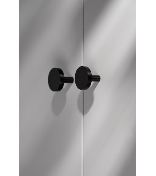 Bouton de meuble noire NENA M poignée design