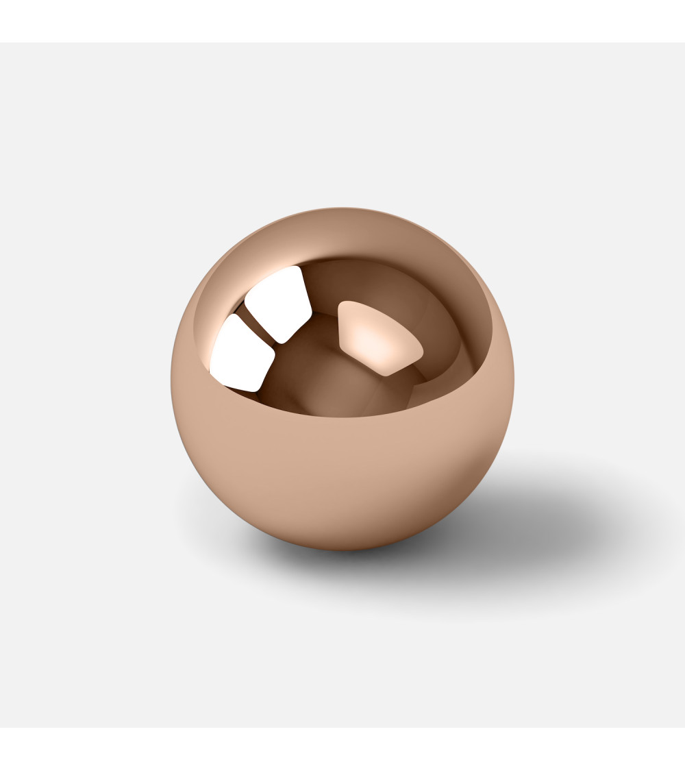 Bouton de meuble cuivre ODETE M poignée design