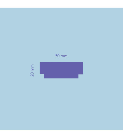Bouton de meuble or mat TOVE poignée design