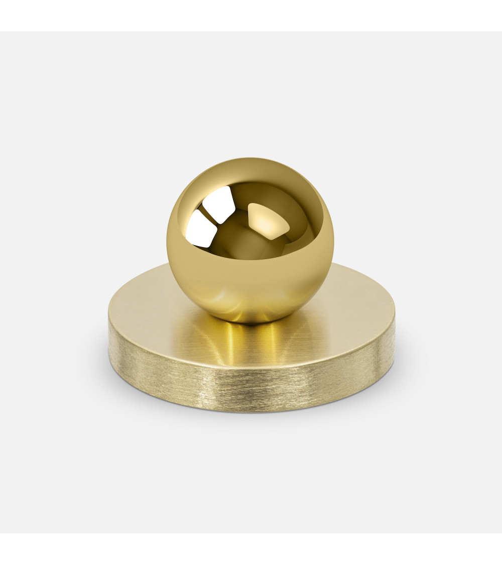 Bouton de meuble en laiton MONA S poignée design