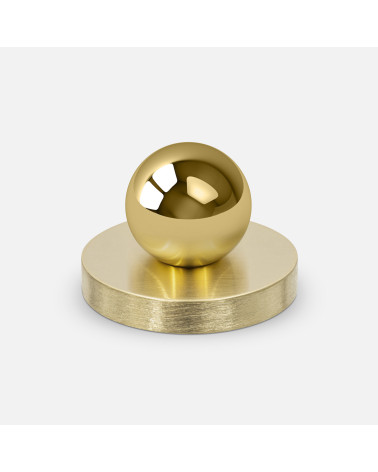 Bouton de meuble en laiton MONA S poignée design