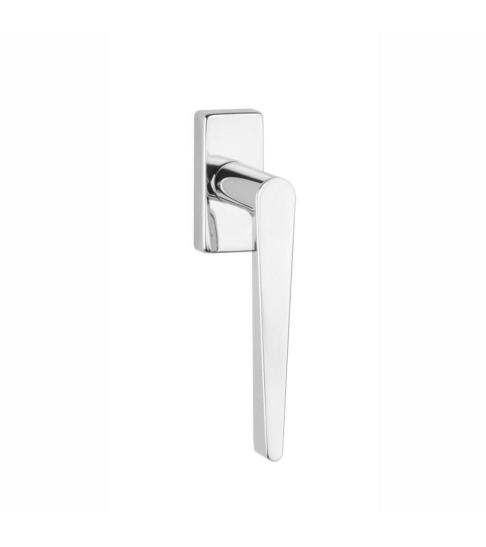 Poignée de fenêtre chrome poli ARNICA quincaillerie design