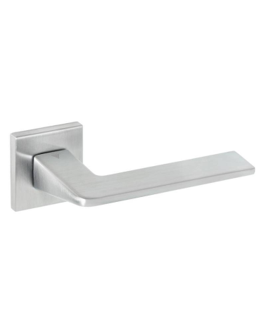 Poignée de porte chrome brossé Vava quincaillerie design
