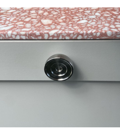 Bouton de meuble en acier inoxydable modèle 02 poignée design