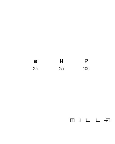 Bouton de meuble AMBIENT avec dimensions