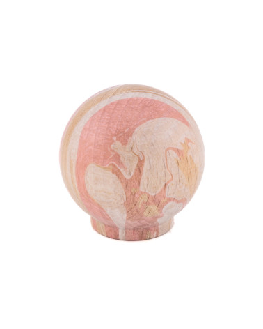 Bouton de meuble en bois de hêtre Rose Ebru
