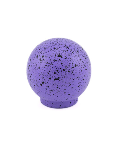 Bouton de meuble en bois de hêtre violet et noir Mélange