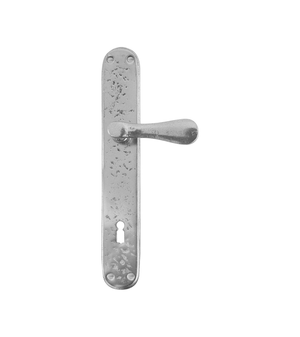 iron door handle for an industrial architecture style
