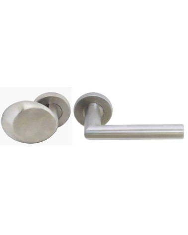 Ensemble de poignées palières inox pour usage intensif - model Altesse/Amande
