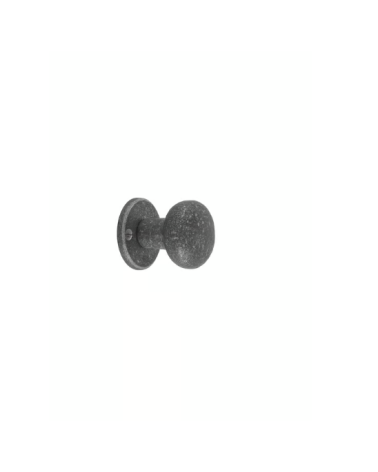 PAIRE BOUTON DE PORTE PHR /50 FER VIEILLI - (VO) 45mm