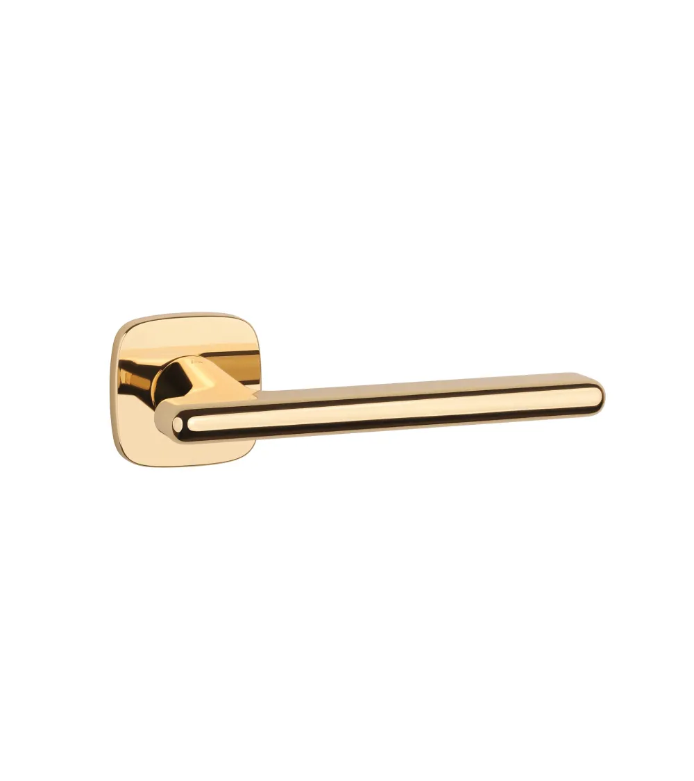 Polished Gold PVD Door Handle - MARANTA Model