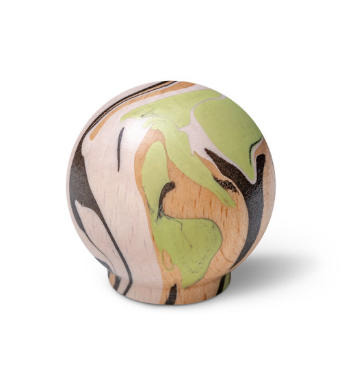 Bouton de meuble en bois de hêtre Réséda