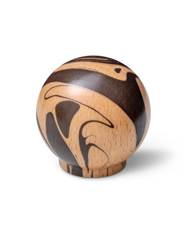 Bouton de meuble en bois de hêtre Chinois